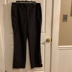J. Lindeberg Black Golf Tour Tour Micro Twill Pants Size 34/36 Mens